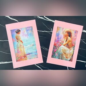 Original Use Pink Framed Art Photography